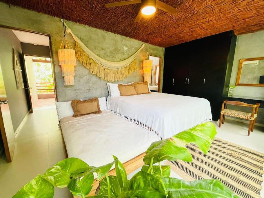 Luz De Luna Tulum Villa ภายนอก รูปภาพ