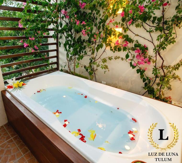 Luz De Luna Tulum Villa ภายนอก รูปภาพ